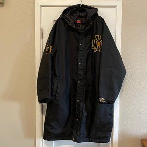 Vintage Nike NYC 98 Black Deck Jacket XLT